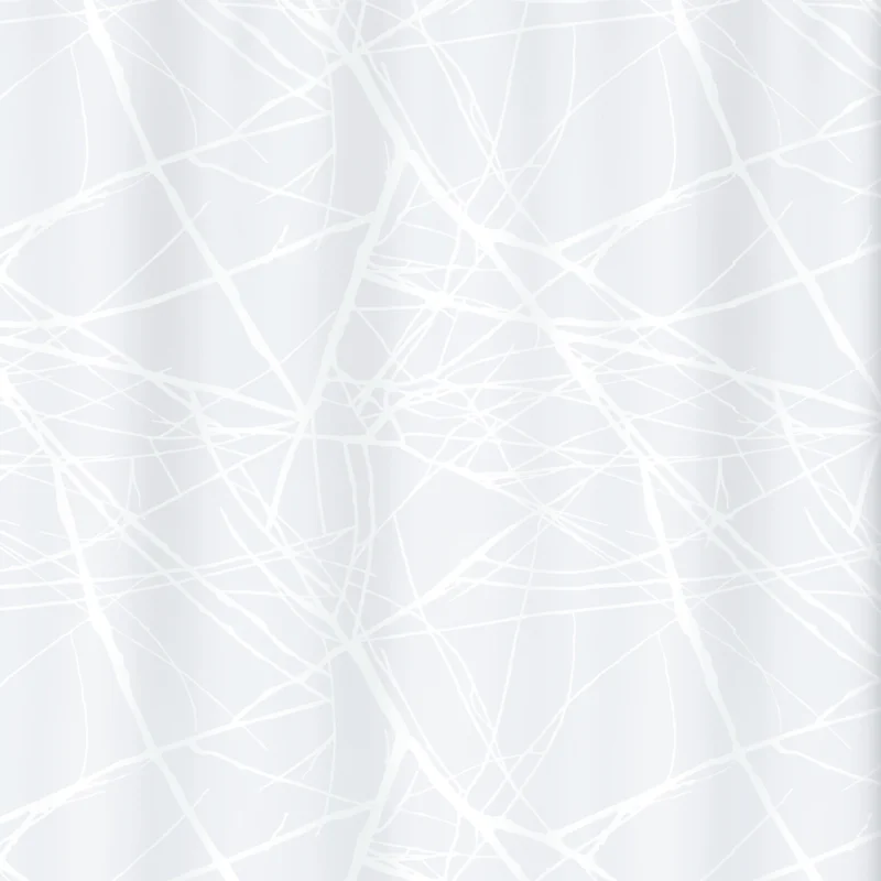 Rideau de douche Spirella blanc Authentique